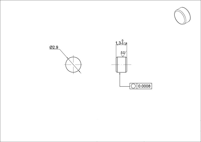 RN-2.9x1.3 BF/G3